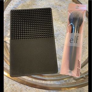 Sonia Kashuk makeup brush cleansing NWOT. Elf pointed powder brush. New